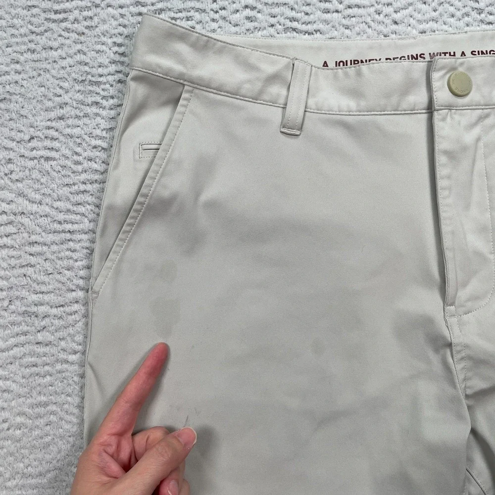 Rhone Commuter Pants 33x29 Straight Fit Performance Stretch 100532‎ Stains